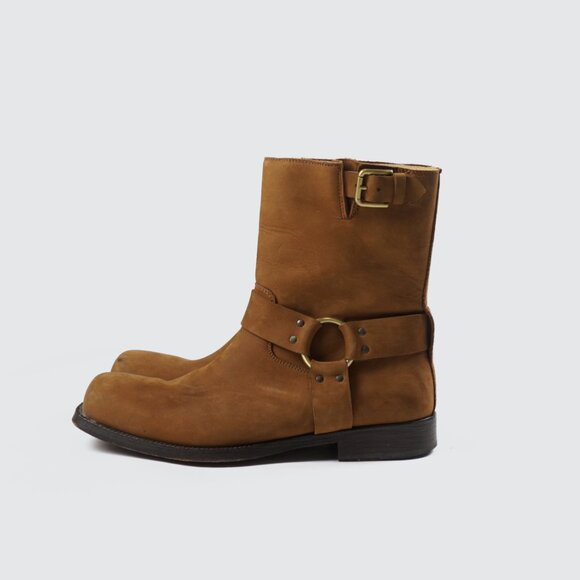 Dolce&Gabbana Suede Biker Boots/ Size 7/ Preowned - Picture 2 of 11